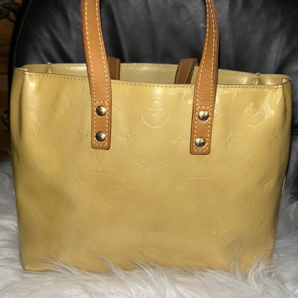 AUTHENTIC LOUIS VUITTON GOLD TOTE - Picture 3 of 11